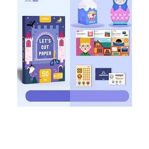 Let'S Cut Paper Kit – Level 2 – Mideer Let'S Cut Paper Kit - Level 2 Mideer Art & Craft