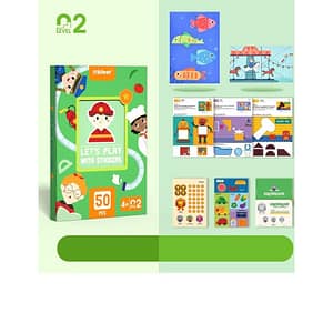 Let'S Play With Stickers – Level 2 – Mideer Let'S Play With Stickers - Level 2 Mideer Art & Craft