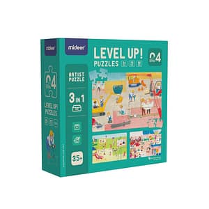 Level Up Puzzles – Artist Series Level 4 – Mideer Level Up Puzzles - Artist Series Level 4 Mideer Jigsaw Puzzles
