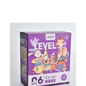 Level Up Puzzles – Forest Party (2 In 1) Level 6 – Mideer Level Up Puzzles - Forest Party (2 In 1) Level 6 Mideer Jigsaw Puzzles