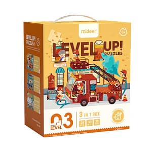 Level Up Puzzles – Resue Team (3 In 1) Level 3 – Mideer Level Up Puzzles - Resue Team (3 In 1) Level 3 Mideer Puzzles