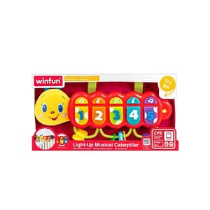 Light-Up Musical Caterpillar – Winfun Light-Up Musical Caterpillar Winfun Musical Toys
