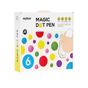 Magic Dot Markers – 12 Colors – Mideer Magic Dot Markers - 12 Colors Mideer Early Education