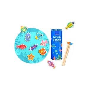 Magnetic Fishing Game – Blue – Mideer Magnetic Fishing Game - Blue Mideer Magnetic Games
