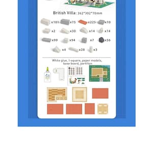 Master Builder – Villa – Mideer Master Builder - Villa Mideer Building Blocks