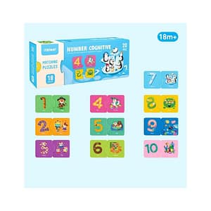 Matching Puzzle – Number Cognitive – Mideer Matching Puzzle - Number Cognitive Mideer Early Education