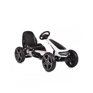 Mercedes Benz Pedal Go-Kart – White – Factual Toys Mercedes Benz Pedal Go-Kart - White Factual Toys Go-Kart