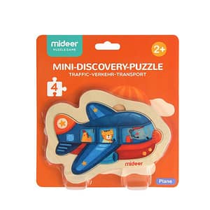 Mini Discovery Puzzle – Airplane – Mideer Mini Discovery Puzzle - Airplane Mideer Jigsaw Puzzles