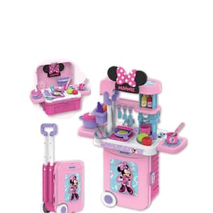 Minnie Mouse Kitchen Trolley Case 3In1 – Disney Minnie Mouse Kitchen Trolley Case 3In1 Disney Toys