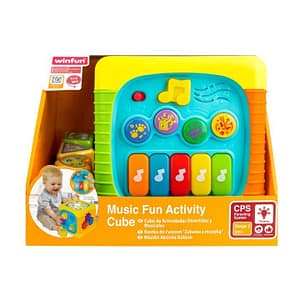 Music Fun Activity Cube – Winfun Music Fun Activity Cube Winfun Musical Toys