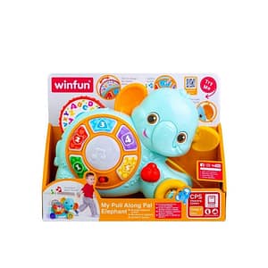 My Pull Along Pal Elephant – Winfun My Pull Along Pal Elephant Winfun Early Education
