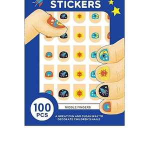 Nail Stickers – 100 Pcs – Mideer Nail Stickers - 100 Pcs Mideer Art & Craft
