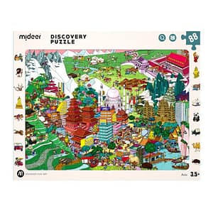Observation Puzzle – Asia – 88 Pcs – Mideer Observation Puzzle - Asia - 88 Pcs Mideer Puzzles