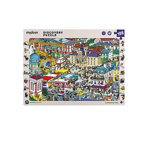 Observation Puzzle – Big City – 108 Pcs – Mideer Observation Puzzle - Big City - 108 Pcs Mideer Puzzles