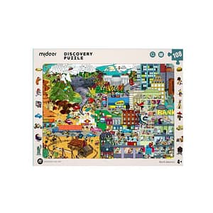 Observation Puzzle – North America – 108 Pcs – Mideer Observation Puzzle - North America - 108 Pcs Mideer Puzzles