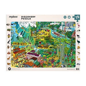Observation Puzzle – South America – 70 Pcs – Mideer Observation Puzzle - South America - 70 Pcs Mideer Puzzles