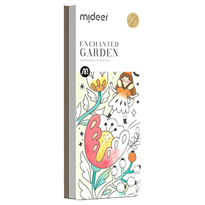 Paint With Water Booklet – Enchanted Garden – Mideer Paint With Water Booklet - Enchanted Garden Mideer Art & Craft