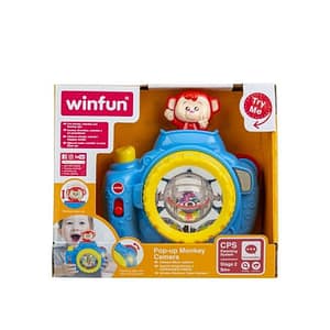 Pop-Up Monkey Camera – Winfun Pop-Up Monkey Camera Winfun Early Education