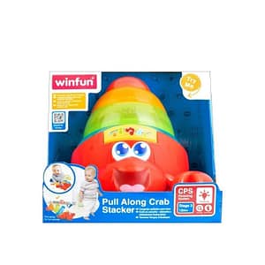 Pull Along Crab Stacker – Winfun Pull Along Crab Stacker Winfun Early Education