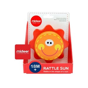 Rattle Toy – Orange – Mideer Rattle Toy - Orange Mideer Art & Craft
