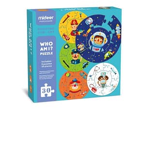 Round Puzzle – Who Am I? – Mideer Round Puzzle - Who Am I? Mideer Jigsaw Puzzles