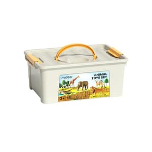 Safari Animals – 15Pcs – Mideer Safari Animals - 15Pcs Mideer Educational Toys