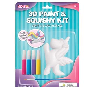 Sew Star - 3D Paint And Squishy Kit - Unicorn Sew Star Art & Craft