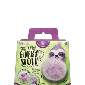 Sew Star - Make It Your Own Bag Charm - Furry Sloth Sew Star Art & Craft