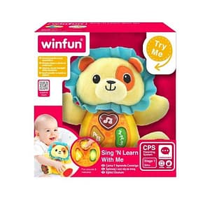 Sing 'N Learn With Me – Caesar The Lion – Winfun Sing 'N Learn With Me - Caesar The Lion Winfun Early Education