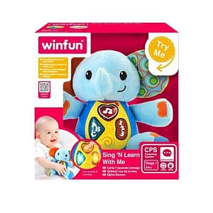 Sing 'N Learn With Me – Timber The Elephant – Winfun Sing 'N Learn With Me - Timber The Elephant Winfun Early Education