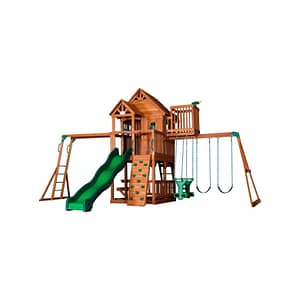 Skyfort Ii Swing Set -Eu – Backyard Discovery Skyfort Ii Swing Set -Eu Backyard Discovery Early Education