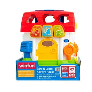 Sort 'N Learn Activity House – Winfun Sort 'N Learn Activity House Winfun Early Education