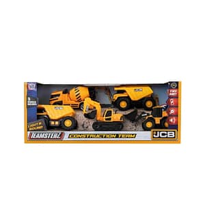 TZ JCB Small Light & Sound 5 Pack – Teamsterz TZ JCB Small Light & Sound 5 Pack Teamsterz Early Education