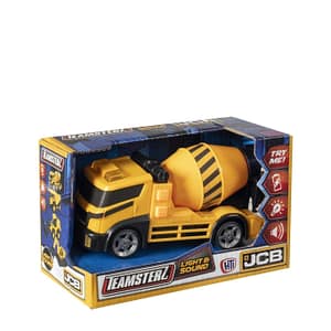 TZ JCB Small Light & Sound Cement Mixer – Teamsterz TZ JCB Small Light & Sound Cement Mixer Teamsterz Early Education