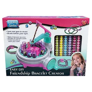 Totally Girlie – Easy Friendship Bracelet Creator DIY Crafts Kit – Totally Girlie Totally Girlie - Easy Friendship Bracelet Creator DIY Crafts Kit Totally Girlie Art & Craft
