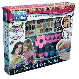 Totally Girlie – Easy Glitzy Nails DIY Crafts Kit – Totally Girlie Totally Girlie - Easy Glitzy Nails DIY Crafts Kit Totally Girlie Art & Craft