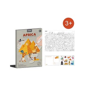 Traveller Coloring Poster – Africa – Mideer Traveller Coloring Poster - Africa Mideer Art & Craft
