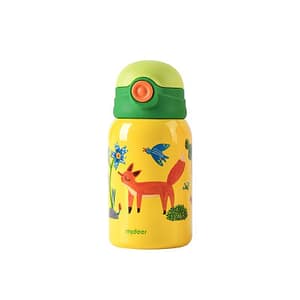 Vacuum Insulated Bottle – Litte Fox – 450Ml – Mideer Vacuum Insulated Bottle - Litte Fox - 450Ml Mideer Feeding