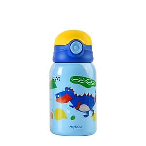 Vacuum Insulated Bottle – T-Rex – 450Ml – Mideer Vacuum Insulated Bottle - T-Rex - 450Ml Mideer Feeding