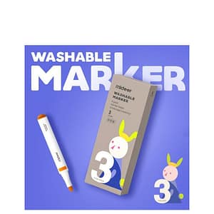 Washable Markers – 3 Colors – Mideer Washable Markers - 3 Colors Mideer Art & Craft