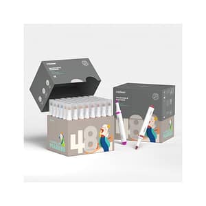 Washable Markers – 48 Colors – Mideer Washable Markers - 48 Colors Mideer Art & Craft
