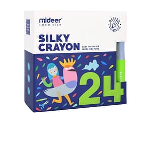 Washable Rotary Crayons – 24 Colours – Mideer Washable Rotary Crayons - 24 Colours Mideer Art & Craft