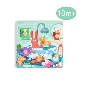 Wooden Peg Puzzle – Bath Time – Mideer Wooden Peg Puzzle - Bath Time Mideer Jigsaw Puzzles