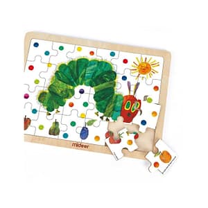 Wooden Puzzle – Hungry Caterpillar (48 Pcs) – Mideer Wooden Puzzle - Hungry Caterpillar (48 Pcs) Mideer Jigsaw Puzzles