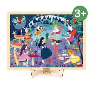 Wooden Puzzle – Princess (48 Pcs) – Mideer Wooden Puzzle - Princess (48 Pcs) Mideer Jigsaw Puzzles