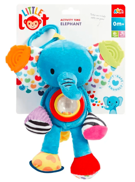 Addo Little Lot Activity Elephant 0M+ – Addo Addo Little Lot Activity Elephant 0M+ Addo Soft Toys