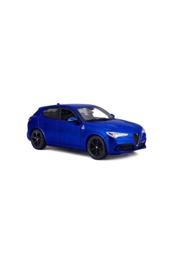 Bburago Alfa Romeo Stelvio Blue 1:24 Diecast Model Car – Bburago Bburago Alfa Romeo Stelvio Blue 1:24 Diecast Model Car Bburago Cars & Toys