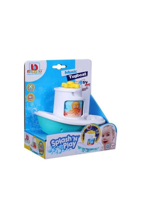 TBB Junior Splash 'N Play Music Tugboat Bath Toy – BB Junior TBB Junior Splash 'N Play Music Tugboat Bath Toy BB Junior Musical Toys