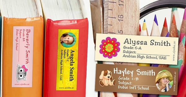 144 Personalised Book Labels National Deal
