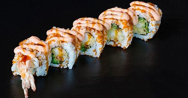 Sashimi And Maki Rolls At Sushi Samurai Dubai